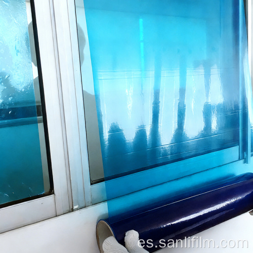 Protección UV para película protectora de vidrio o ventana